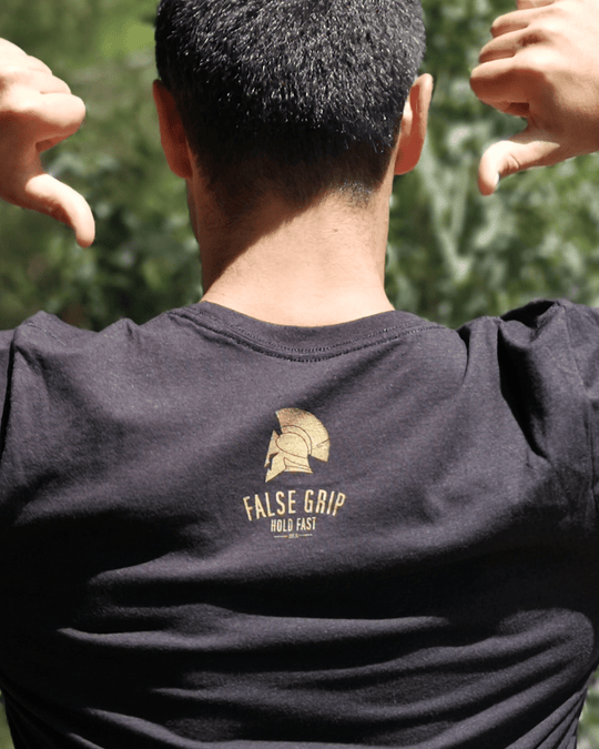 T-Shirt 300 WARRIORS | Black - TugaSox Fitness Store