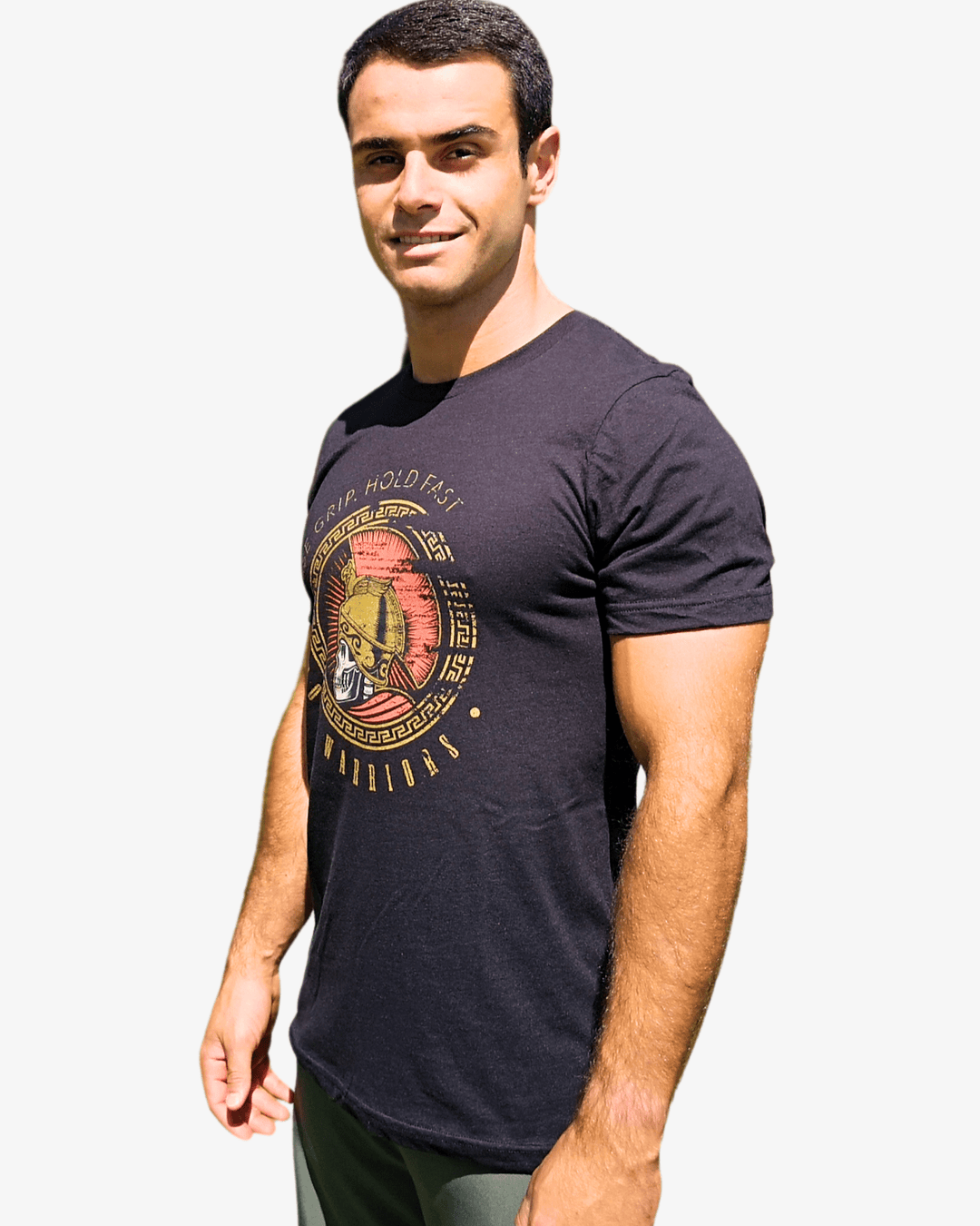 T-Shirt 300 WARRIORS | Black - TugaSox Fitness Store