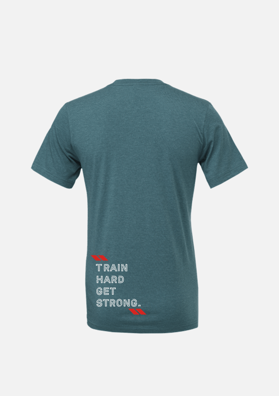 T - SHIRT CrossFit Fátima - Black / Grey / Teal - TugaSox Fitness Store