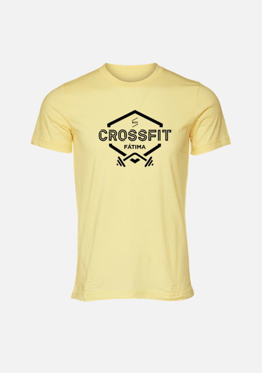 T - SHIRT CrossFit Fátima - Vanilla / Rose / Sunset - TugaSox Fitness Store