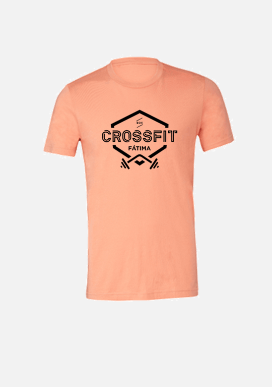 T - SHIRT CrossFit Fátima - Vanilla / Rose / Sunset - TugaSox Fitness Store