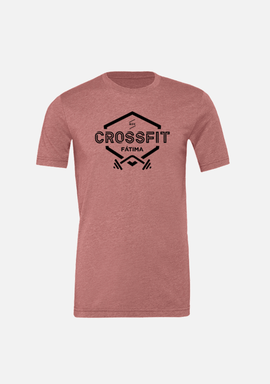 T - SHIRT CrossFit Fátima - Vanilla / Rose / Sunset - TugaSox Fitness Store
