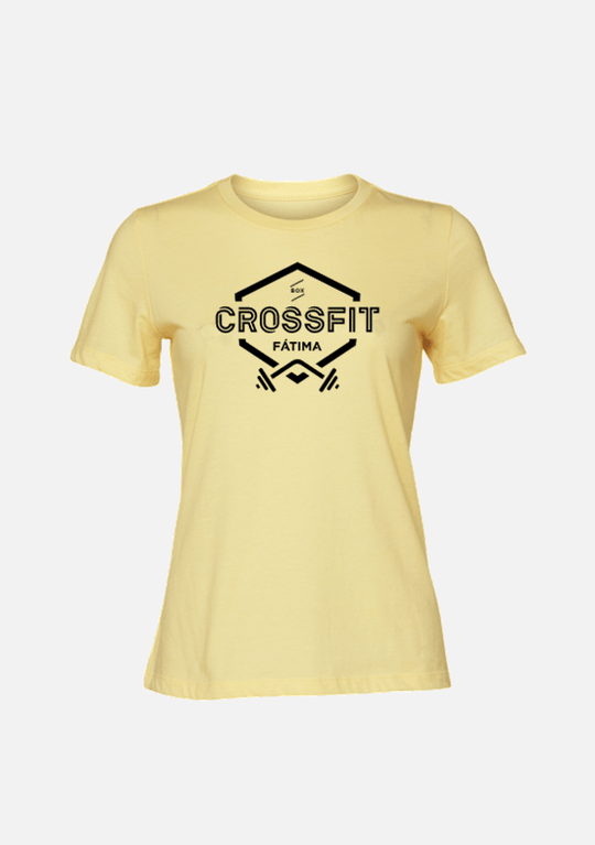 T - SHIRT CrossFit Fátima - Vanilla / Rose / Sunset - TugaSox Fitness Store