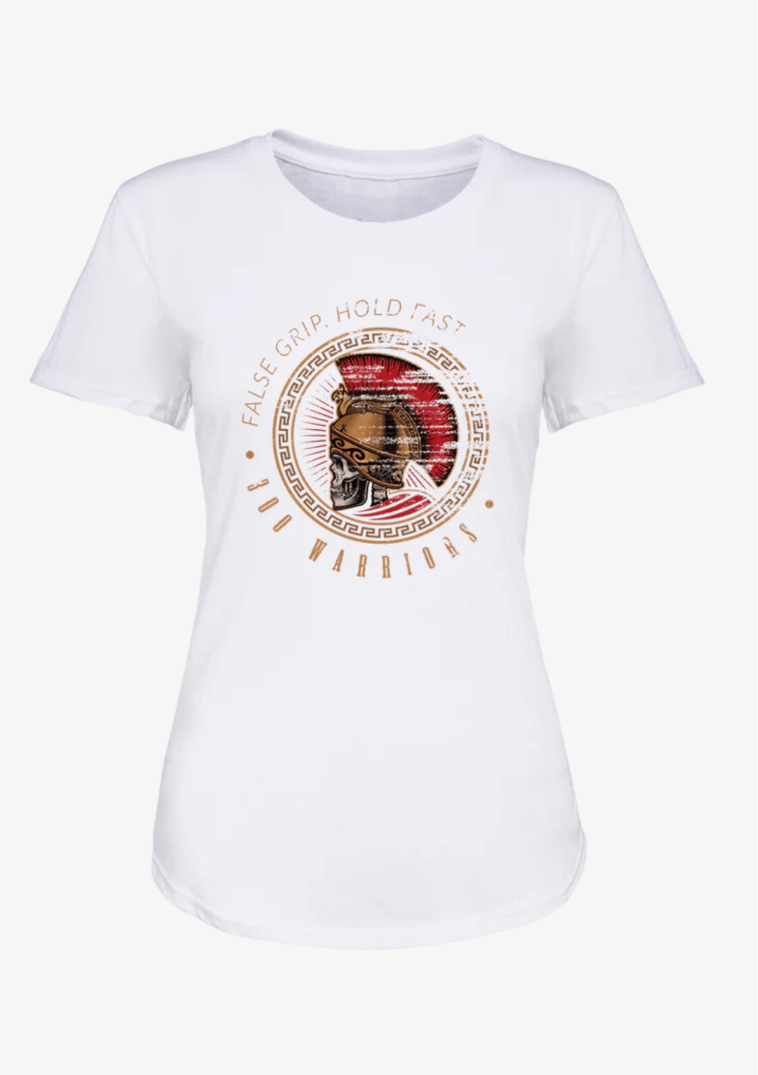 T-Shirt feminina 300 WARRIORS | White - TugaSox Fitness Store
