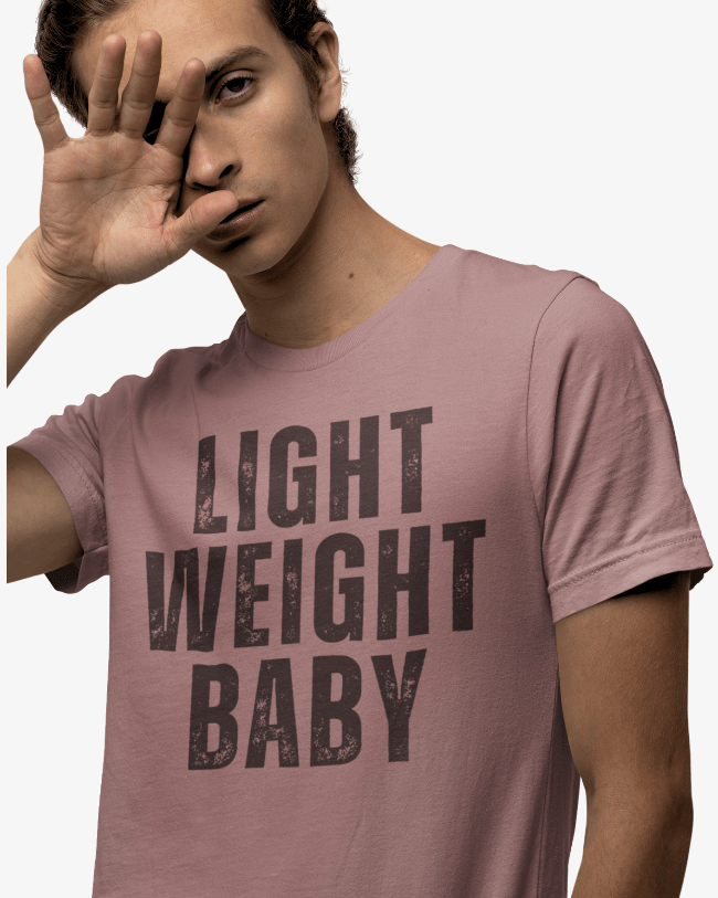 T-Shirt LIGHTWEIGHT BABE | Desert Rose - TugaSox Fitness Store
