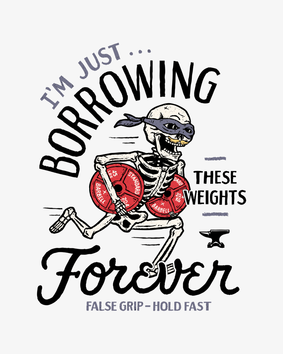 T-shirt Oversize FOREVER GAINS –Sand | False Grip x TugaSox - TugaSox Fitness Store