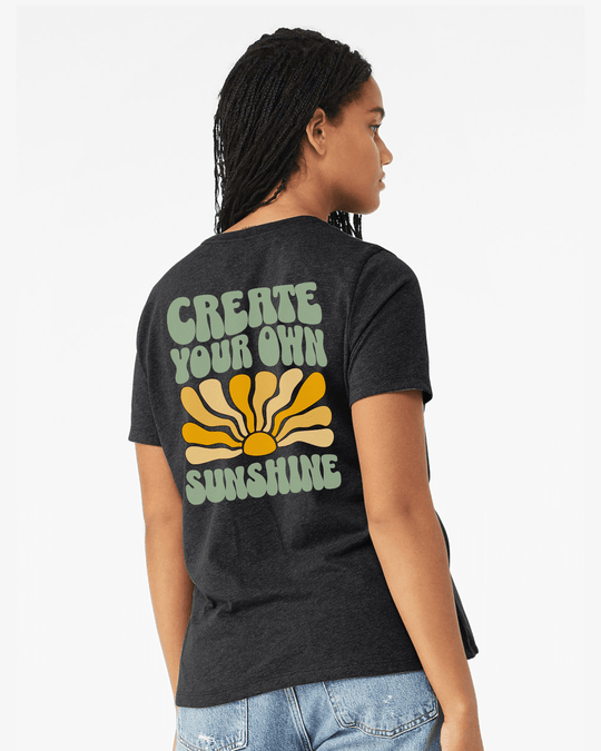 T-Shirt Sunshine Vibes – Feminino - TugaSox Fitness Store