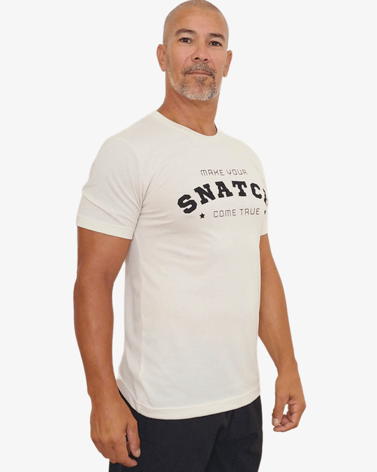 T-Shirt THE SNATCH DREAM | Butter Cream - TugaSox Fitness Store