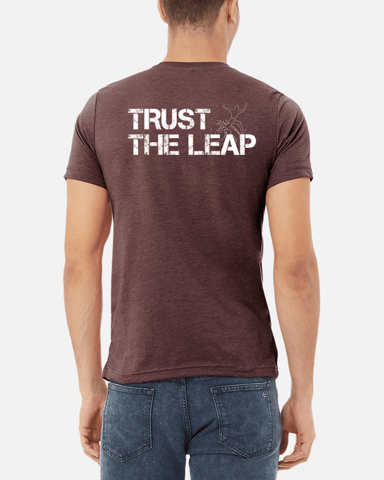 T-Shirt Trust The Leap – Unissexo - TugaSox Fitness Store