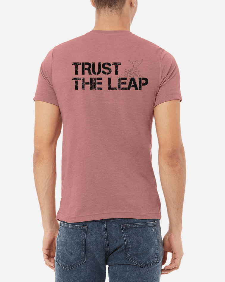 T-Shirt Trust The Leap – Unissexo - TugaSox Fitness Store