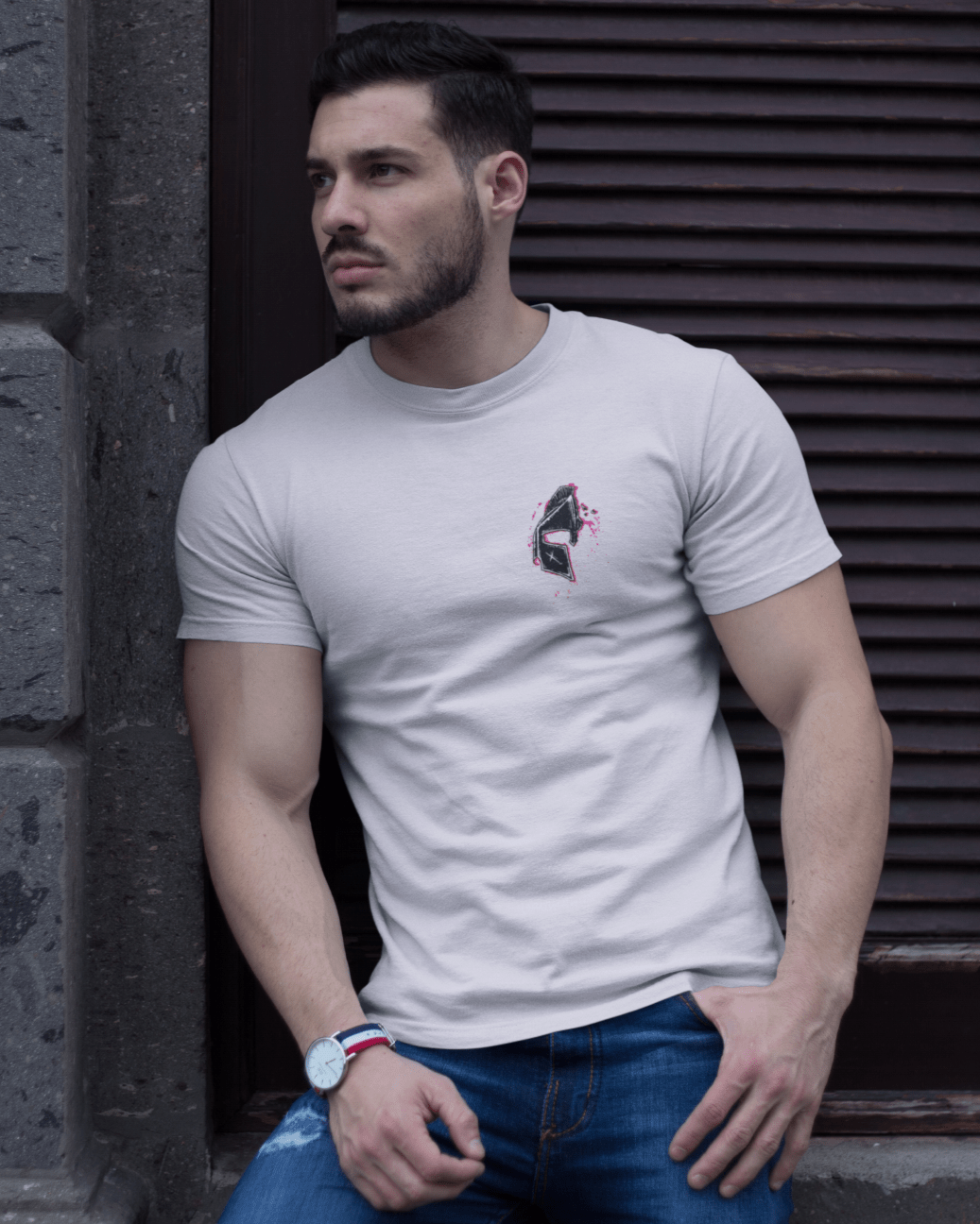 T-shirt Unissexo BUILDING LEGENDS | Light Lavanda - TugaSox Fitness Store