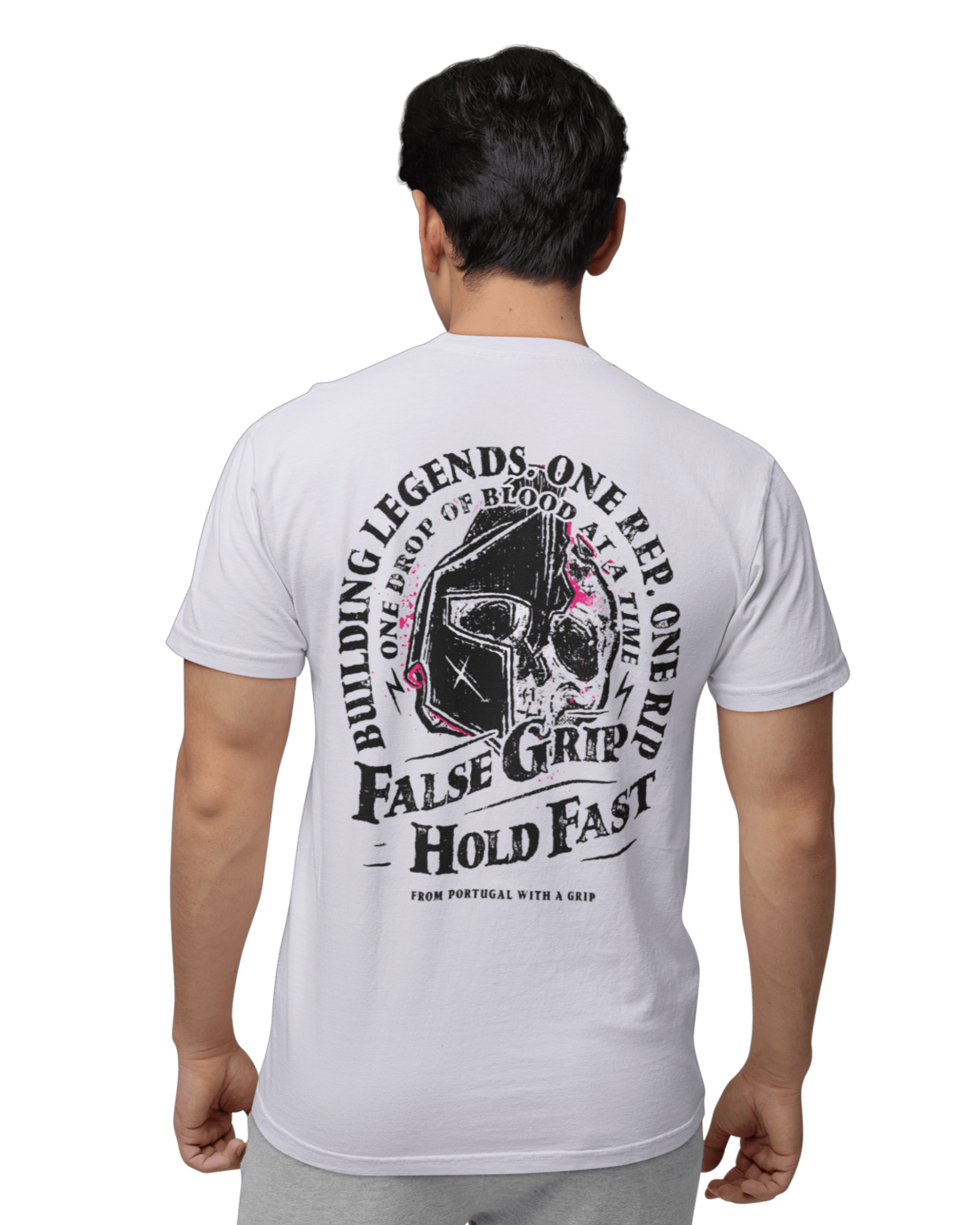 T-shirt Unissexo BUILDING LEGENDS | Light Lavanda - TugaSox Fitness Store