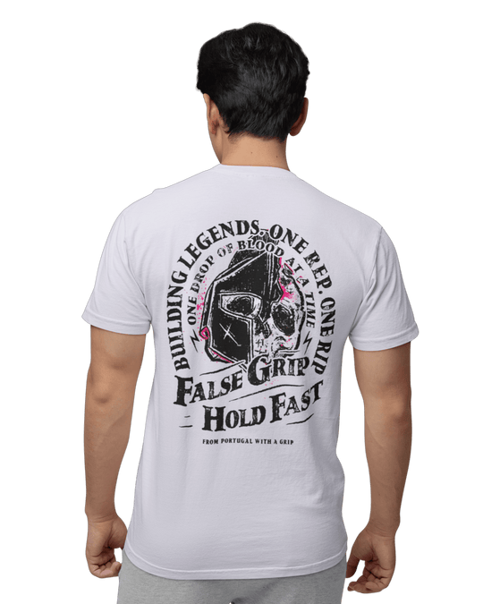 T-shirt Unissexo BUILDING LEGENDS | Light Lavanda - TugaSox Fitness Store