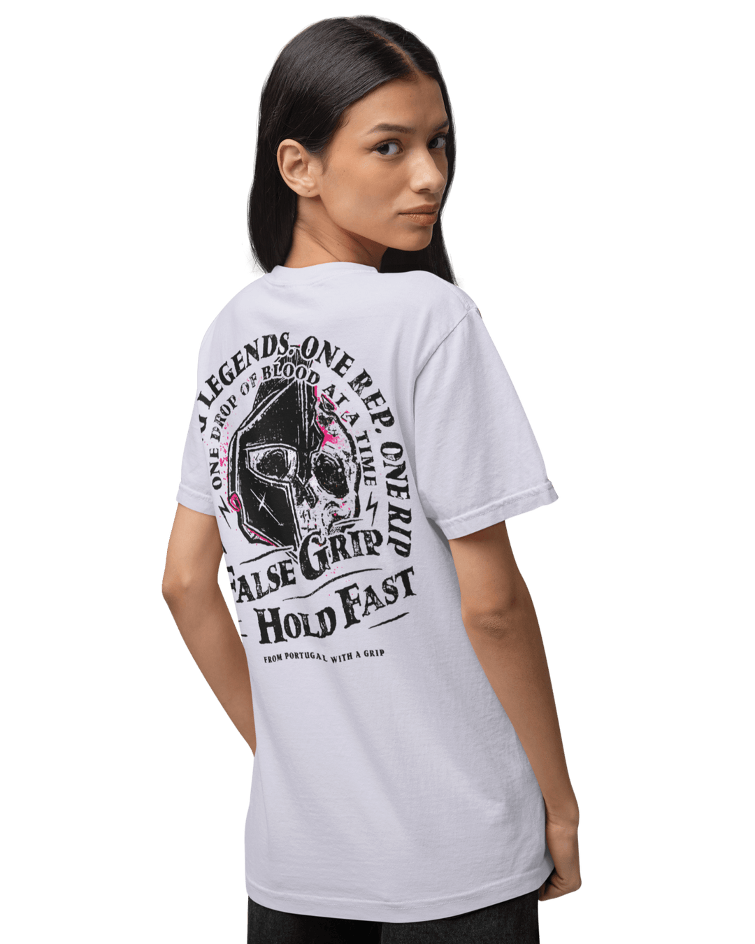 T-shirt Unissexo BUILDING LEGENDS | Light Lavanda - TugaSox Fitness Store