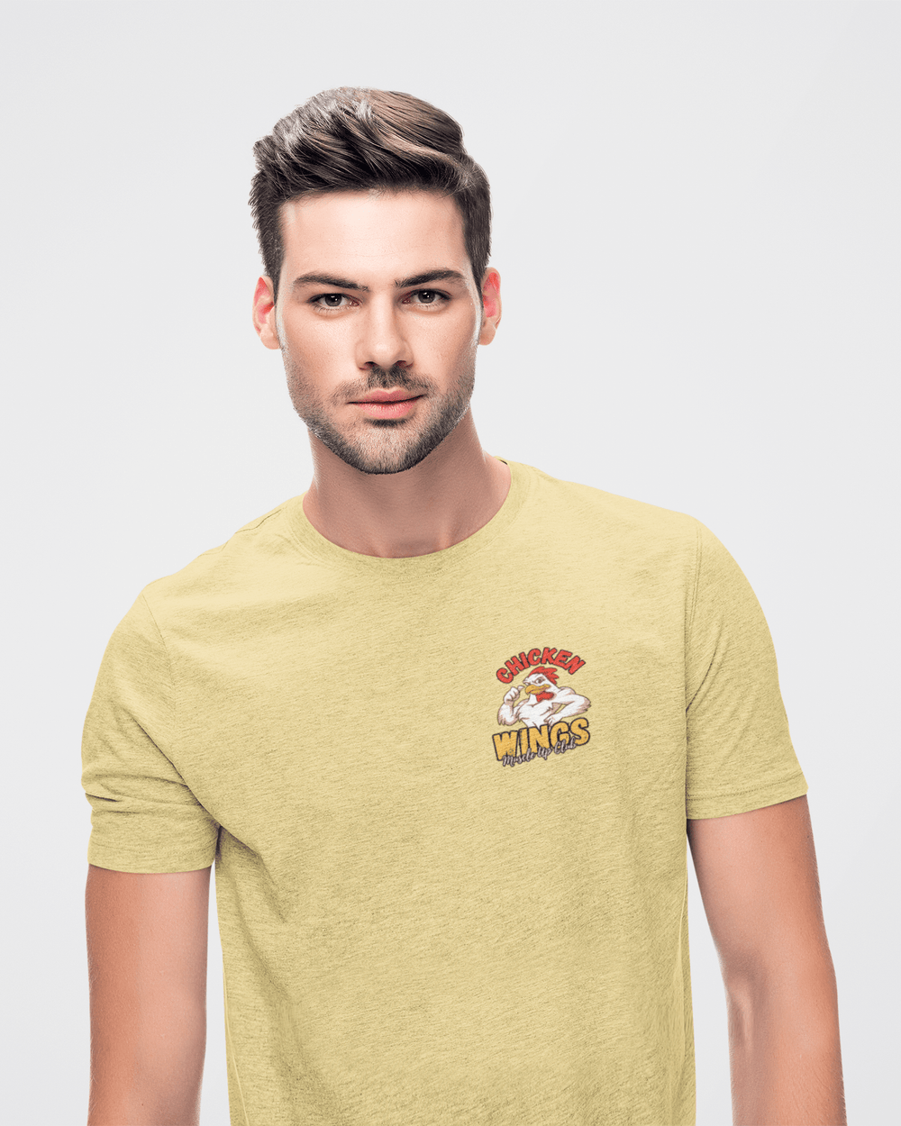 T-Shirt Unissexo CHICKEN WINGS - Muscle - Up Club - TugaSox Fitness Store