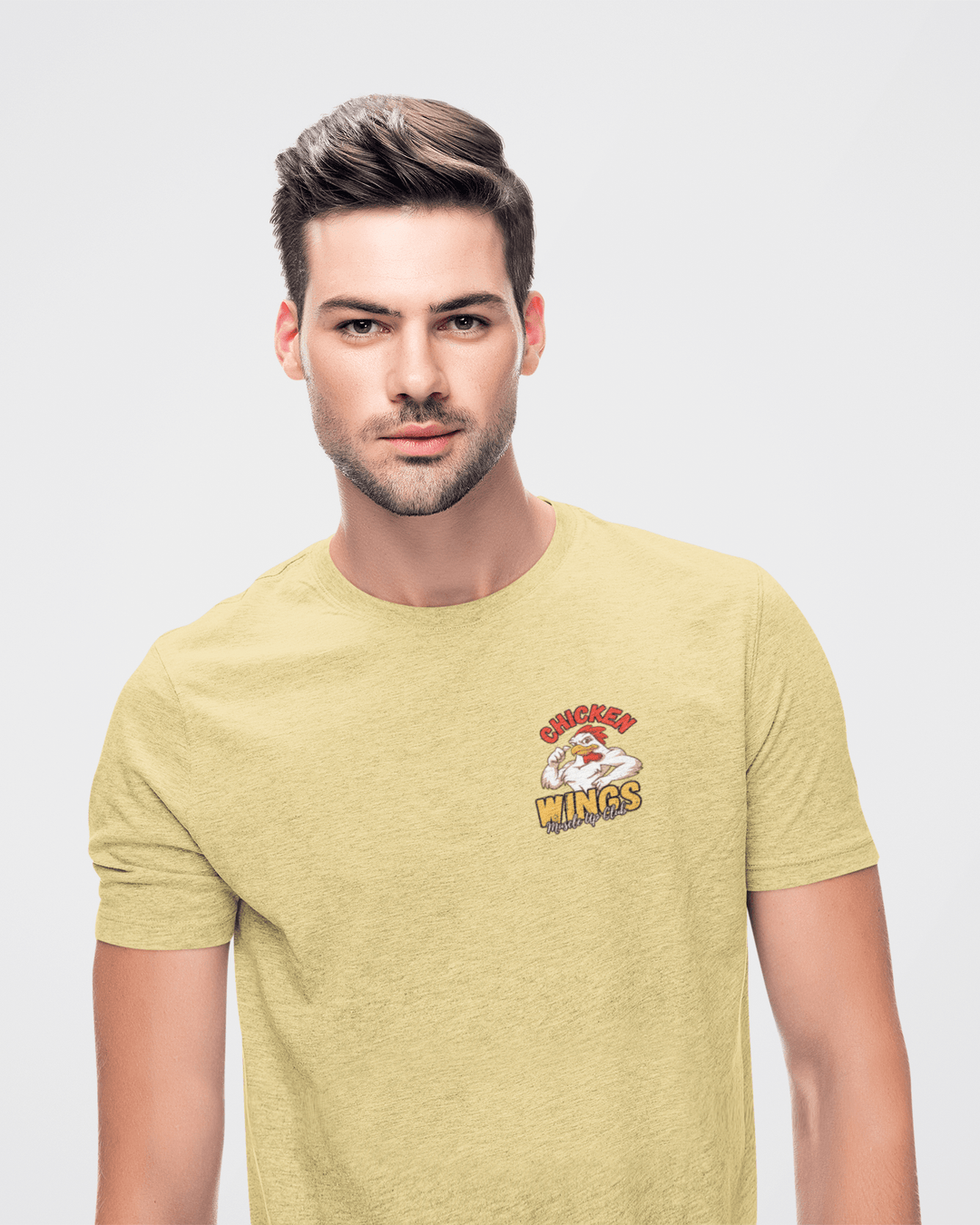T-Shirt Unissexo CHICKEN WINGS - Muscle - Up Club - TugaSox Fitness Store