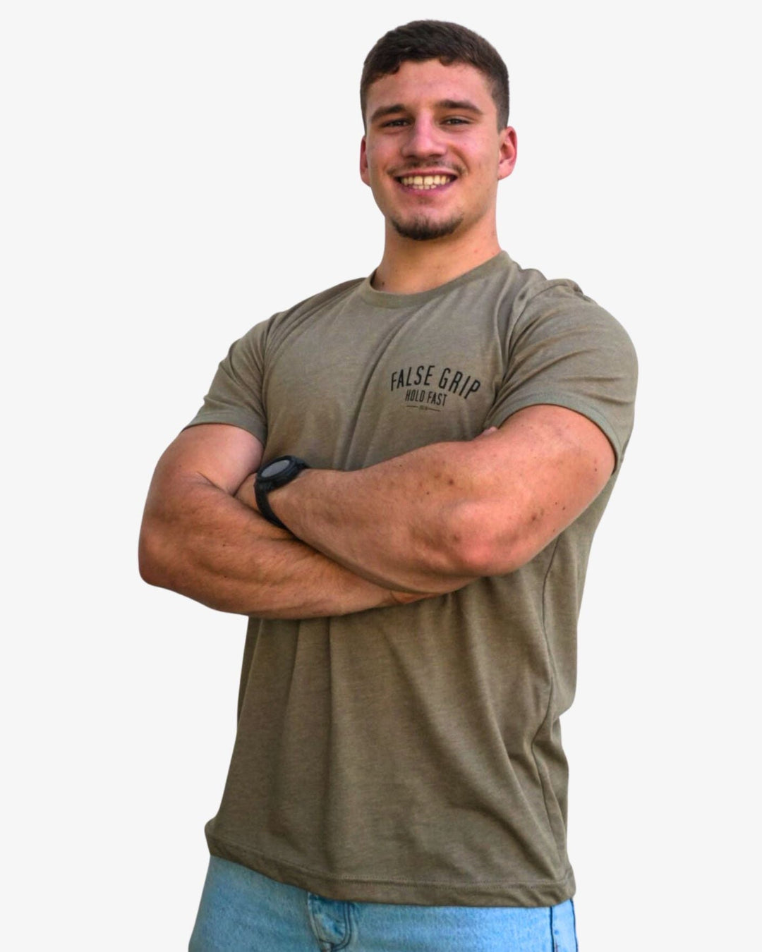 T-Shirt WOD SOLDIER | Olive - TugaSox Fitness Store