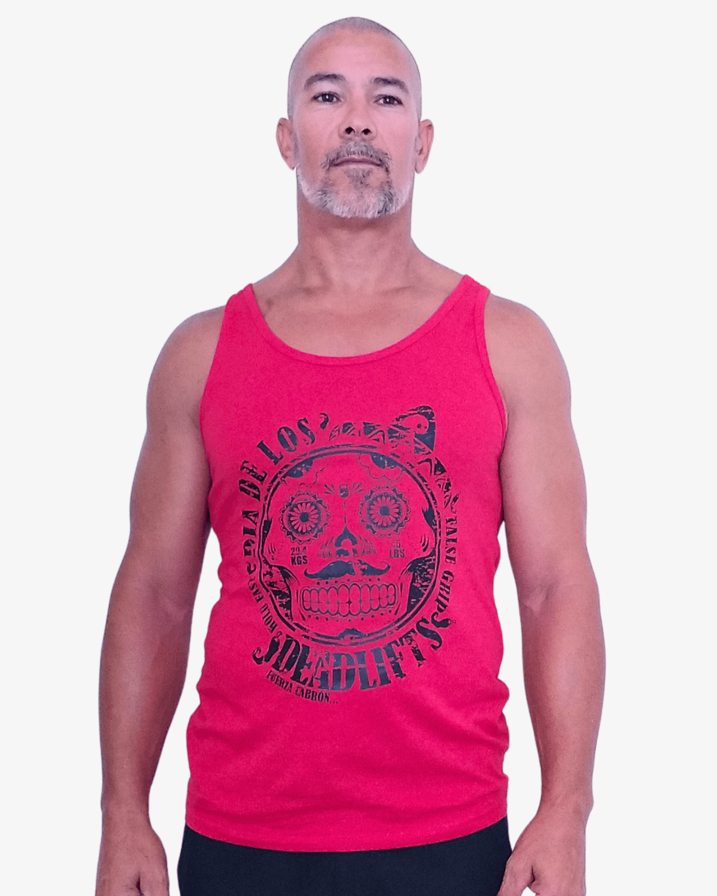 Tank Masculino FUERZA CABRÓN | Dark Red - TugaSox Fitness Store
