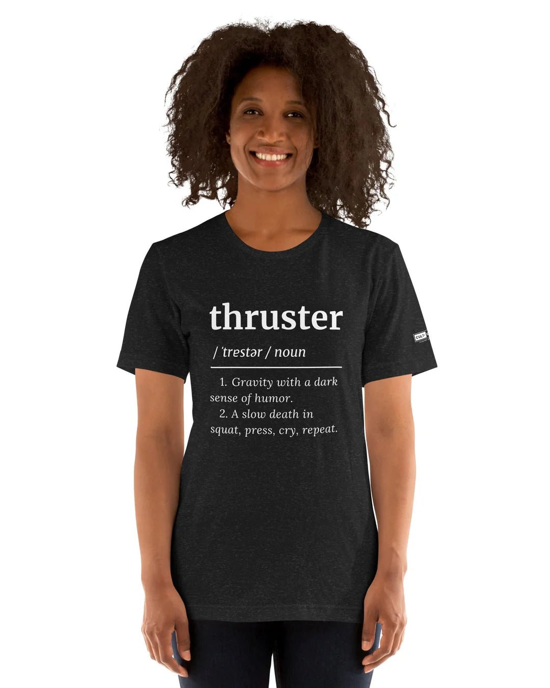 Thruster Definition Unisex Tee | Cult - ionary Collection - TugaSox Fitness Store