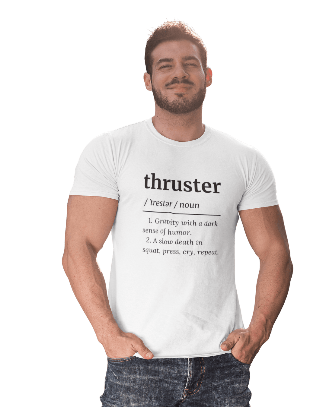 Thruster Definition Unisex Tee | Cult - ionary Collection - TugaSox Fitness Store