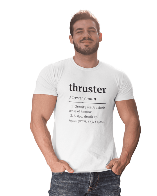 Thruster Definition Unisex Tee | Cult - ionary Collection - TugaSox Fitness Store