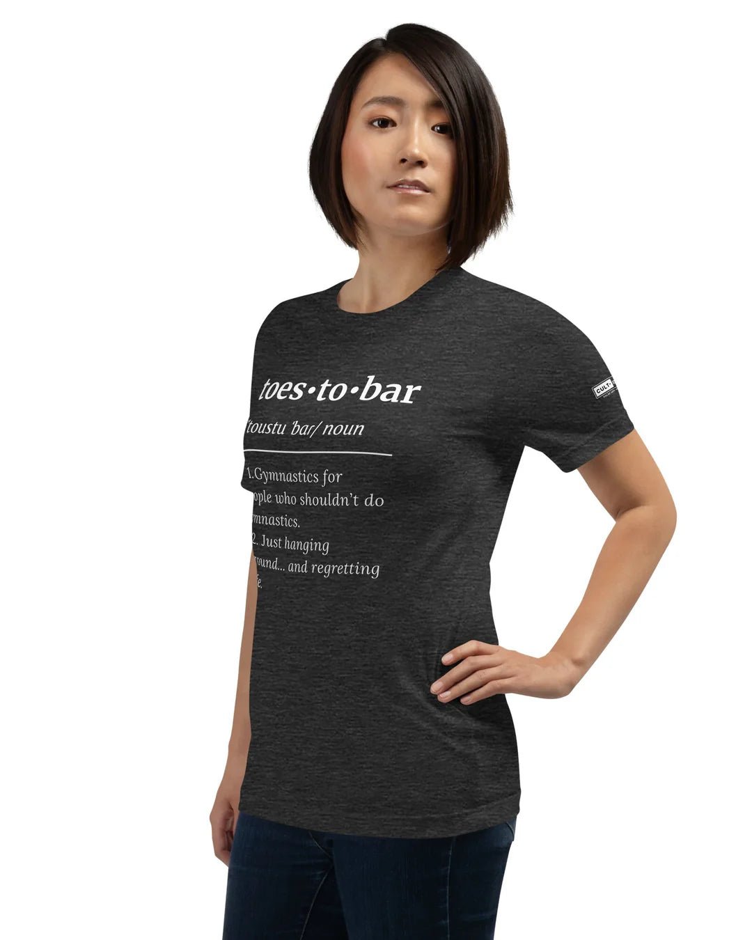 Toes - to - Bar Definition Unisex Tee | Cult - ionary Collection - TugaSox Fitness Store