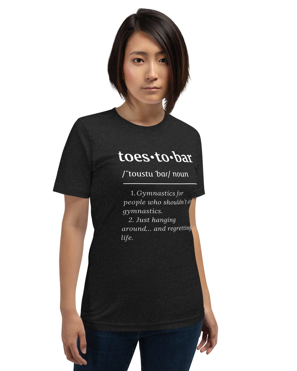 Toes - to - bar Definition Unisex Tee - Dark | Cult - ionary - TugaSox Fitness Store