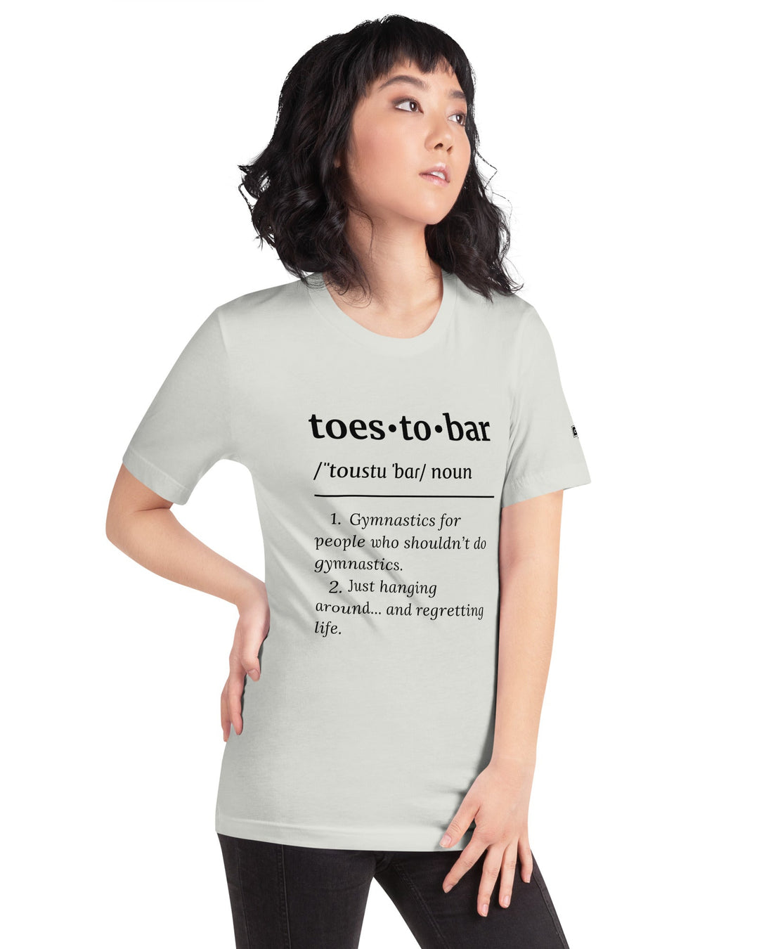 toes to bar definition unisex tee 