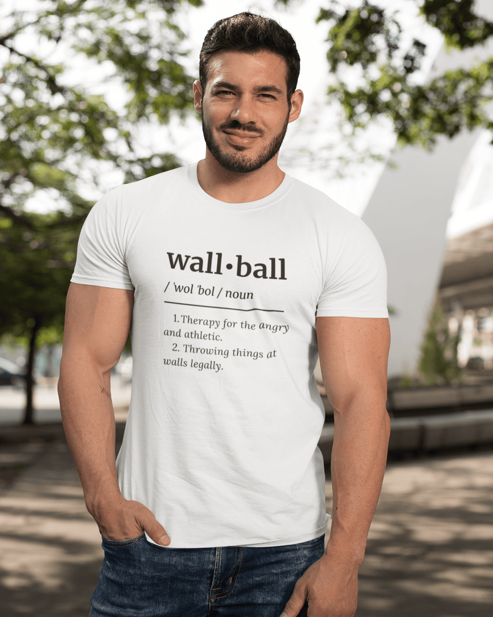 Wall Ball Definition Unisex Tee | Cult - ionary Collection - TugaSox Fitness Store