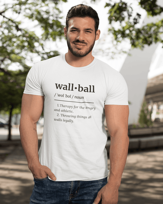 Wall Ball Definition Unisex Tee | Cult - ionary Collection - TugaSox Fitness Store