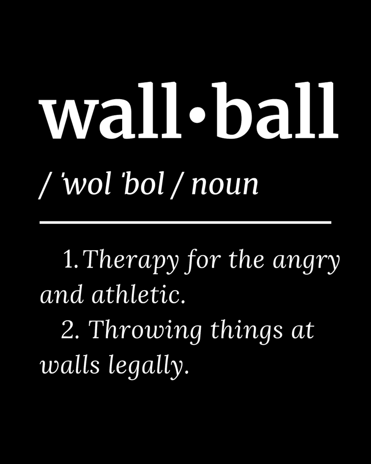 Wall Ball Definition Unisex Tee | Cult - ionary Collection - TugaSox Fitness Store