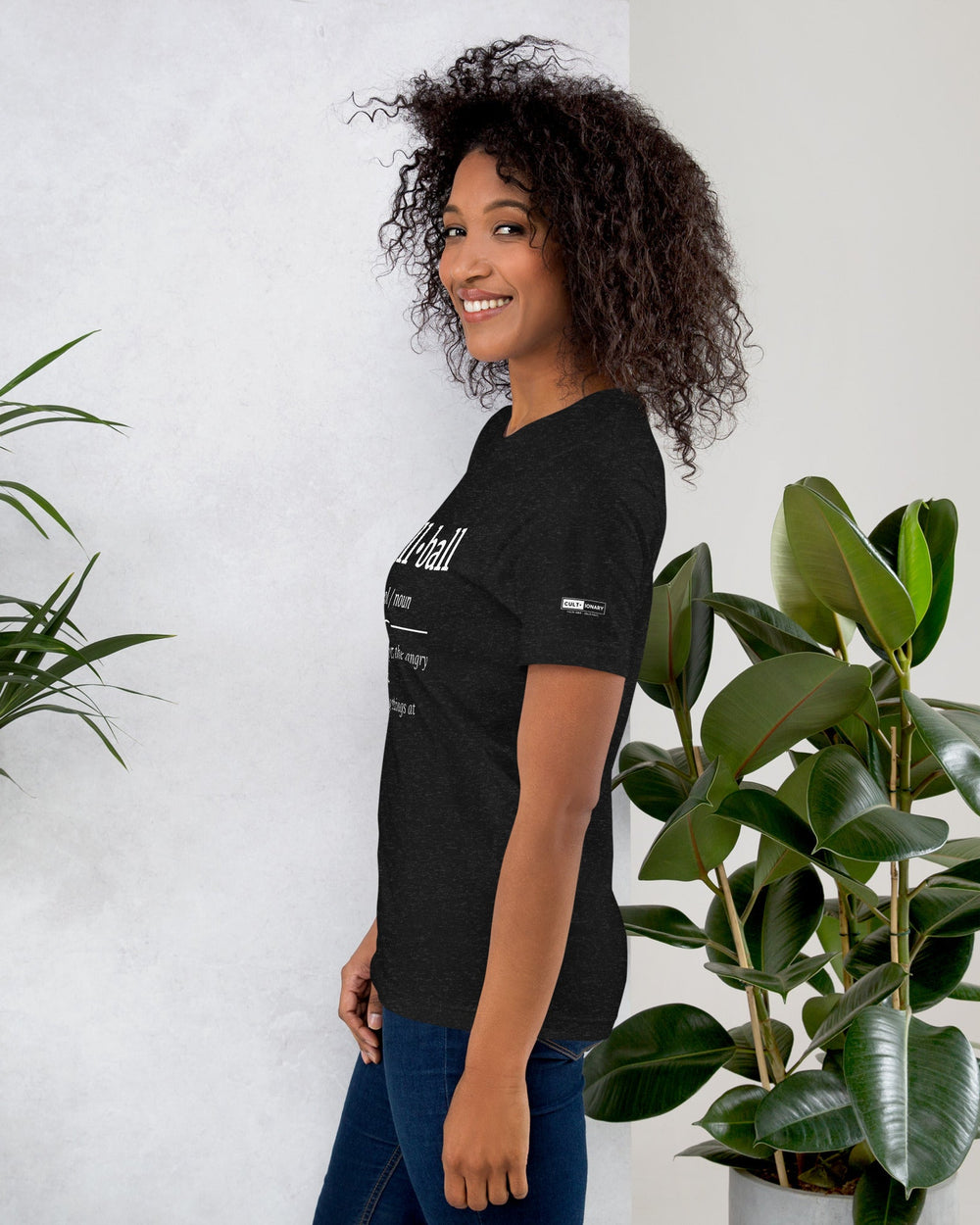 wall ball definition tee black