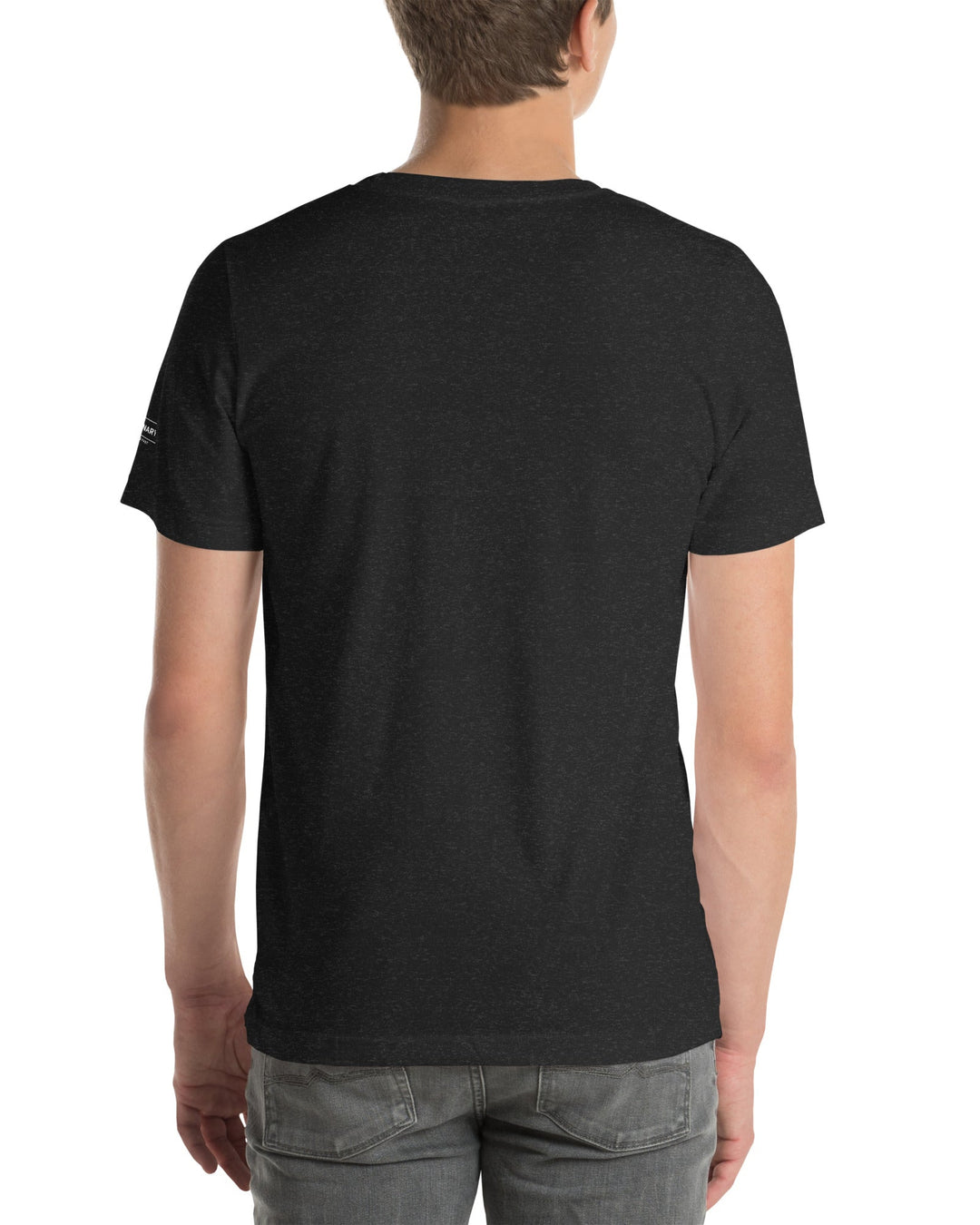 wall ball definition tee grey back men