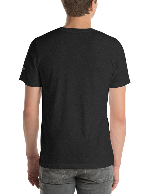 wall ball definition tee grey back men