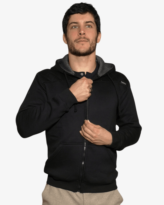 Zip Hoodie CARBON – Unissexo | TugaSox - TugaSox Fitness Store