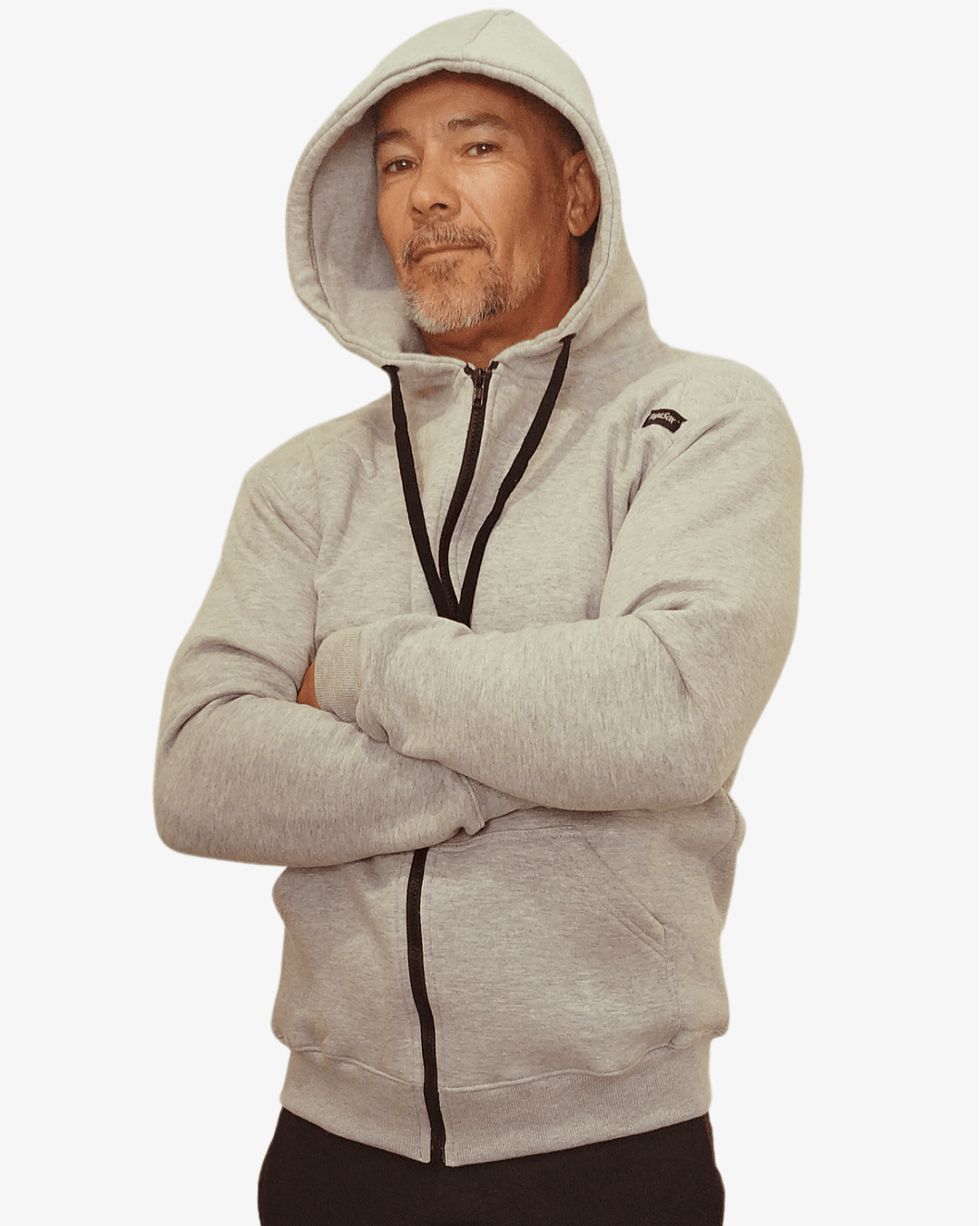 Zip Hoodie GLACIER – Unissexo | TugaSox - TugaSox Fitness Store