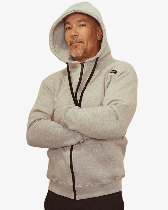 Zip Hoodie GLACIER – Unissexo | TugaSox - TugaSox Fitness Store