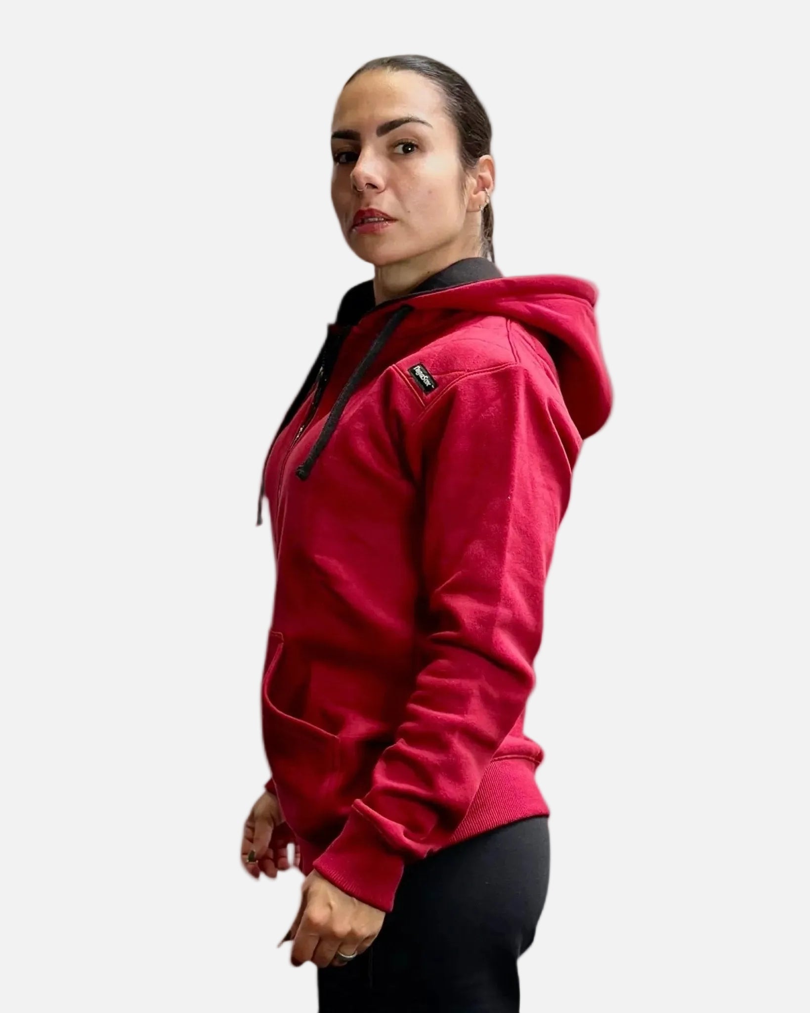 Zip Hoodie Red Rush – Unissexo - TugaSox Fitness Store