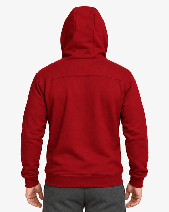 Zip Hoodie Red Rush – Unissexo - TugaSox Fitness Store