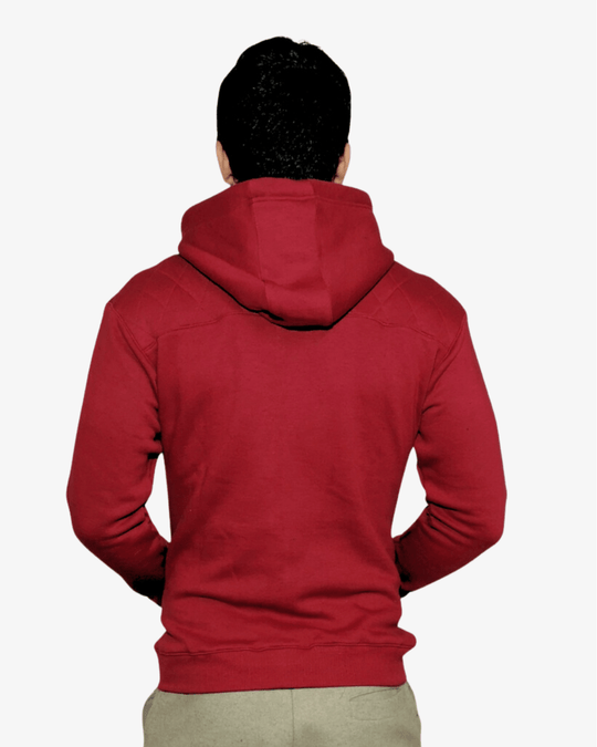 Zip Hoodie RED RUSH – Unissexo | TugaSox - TugaSox Fitness Store