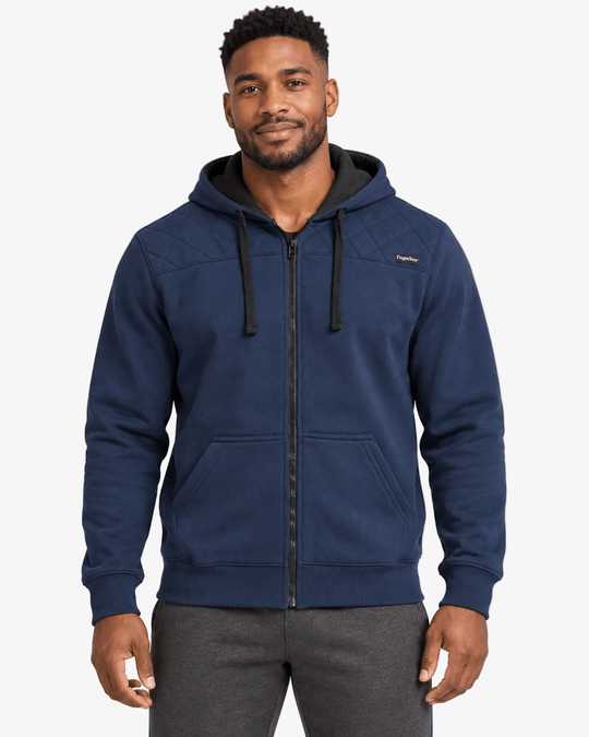 Zip Hoodie Royal Navy – Unissexo - TugaSox Fitness Store