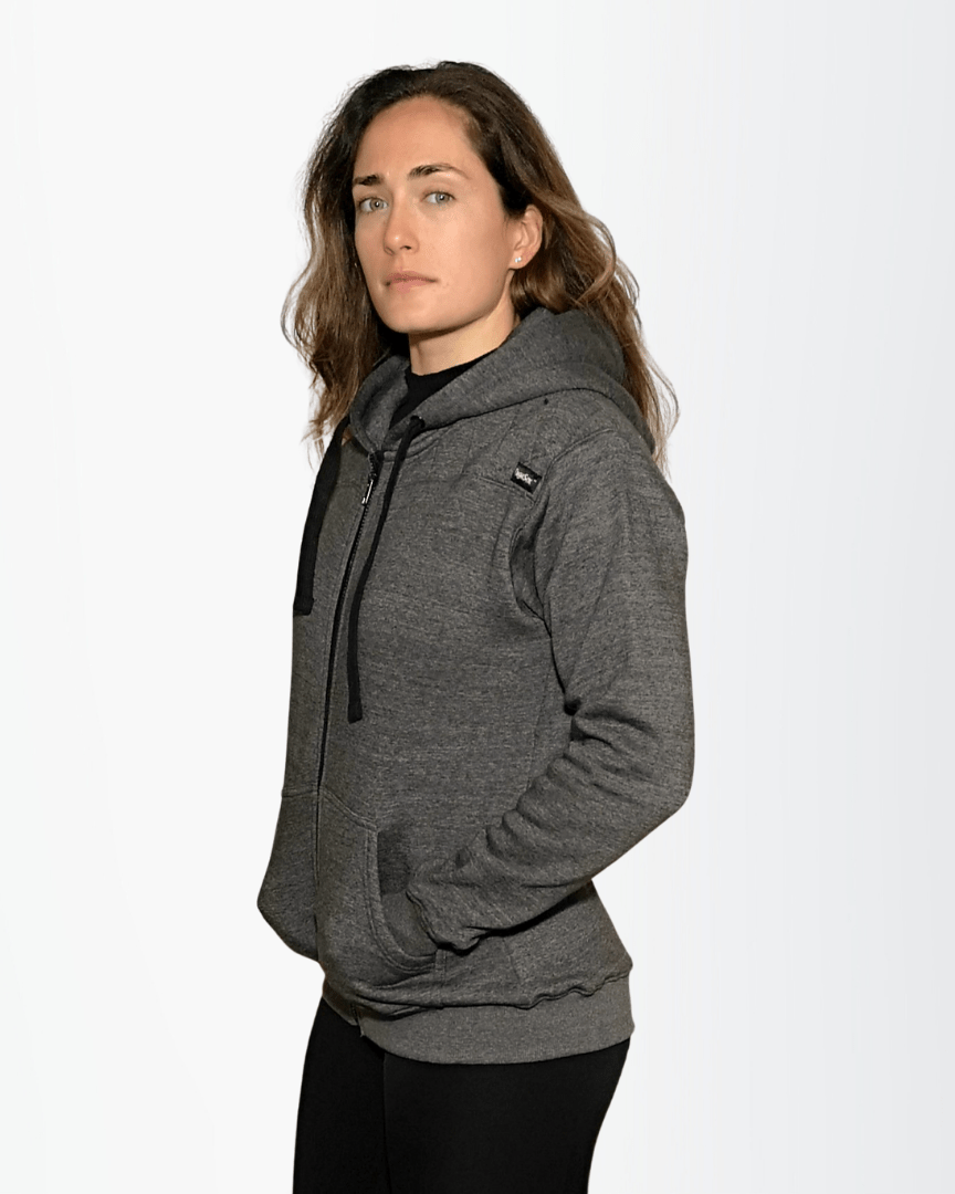 Zip Hoodie Storm Grey – Unissexo - TugaSox Fitness Store