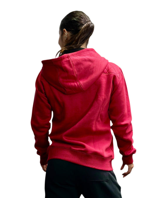 Zip Hoodie Unissexo RED RUSH | TugaSox - TugaSox Fitness Store