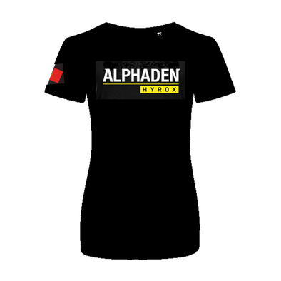 T-shirt Feminina CrossFit Alphaden - HYROX | Ladies T-shirt CrossFiit Alphaden - HYROX