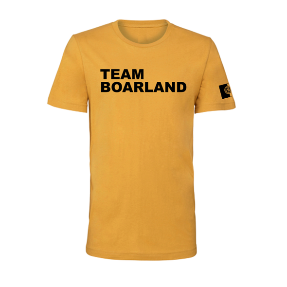 T-Shirt Boarland CrossFit Edição Limitada TEC 2022- Mustard Yellow | Boarland CrossFit T-Shirt Limited edition TEC 2022 - Mustard Yellow