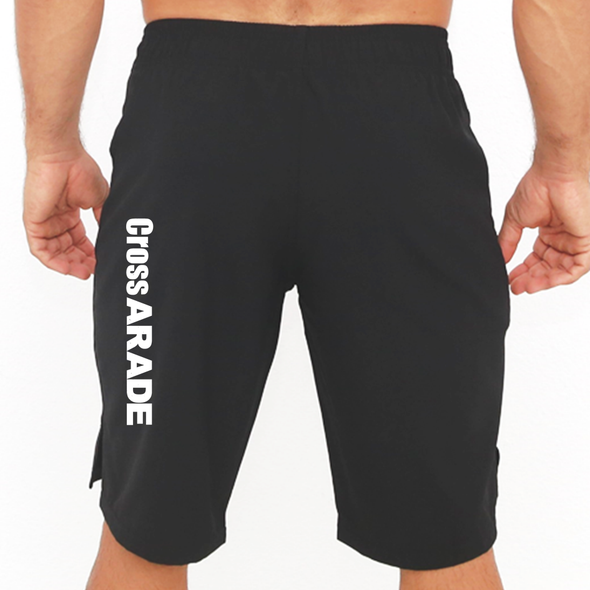 Calções Masculinos - Black - Cross Arade | Customized Men Shorts - Cross Arade - Black