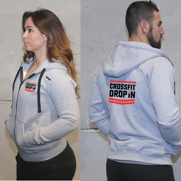 Casacos Unisexo - CrossFit Drop In | Unisex Full zipper hoodies - CrossFit Drop In