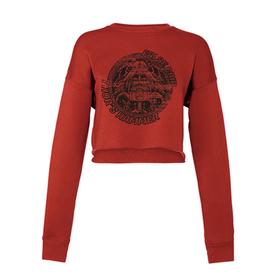 Crop SweatShirt - Thor's Hammer
