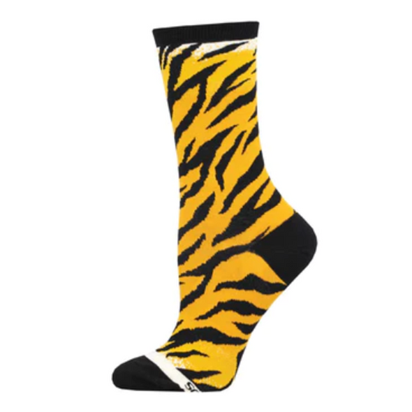 Tiger Stripes - Ladies Crew socks