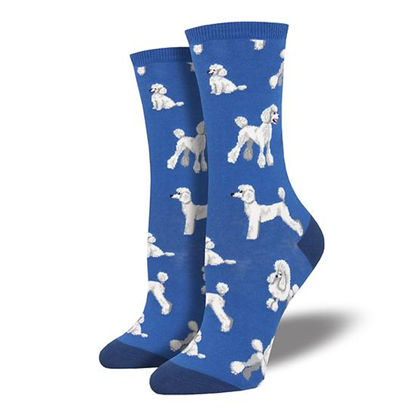 Oodles of Poodles Ladies Crew socks